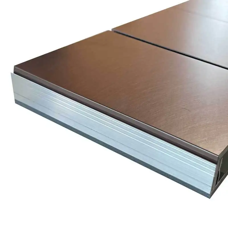 Metal Composite Board Aluminum Coated Engineering Beauty Board Wall Panel for Interior Exterior Construction Decoration