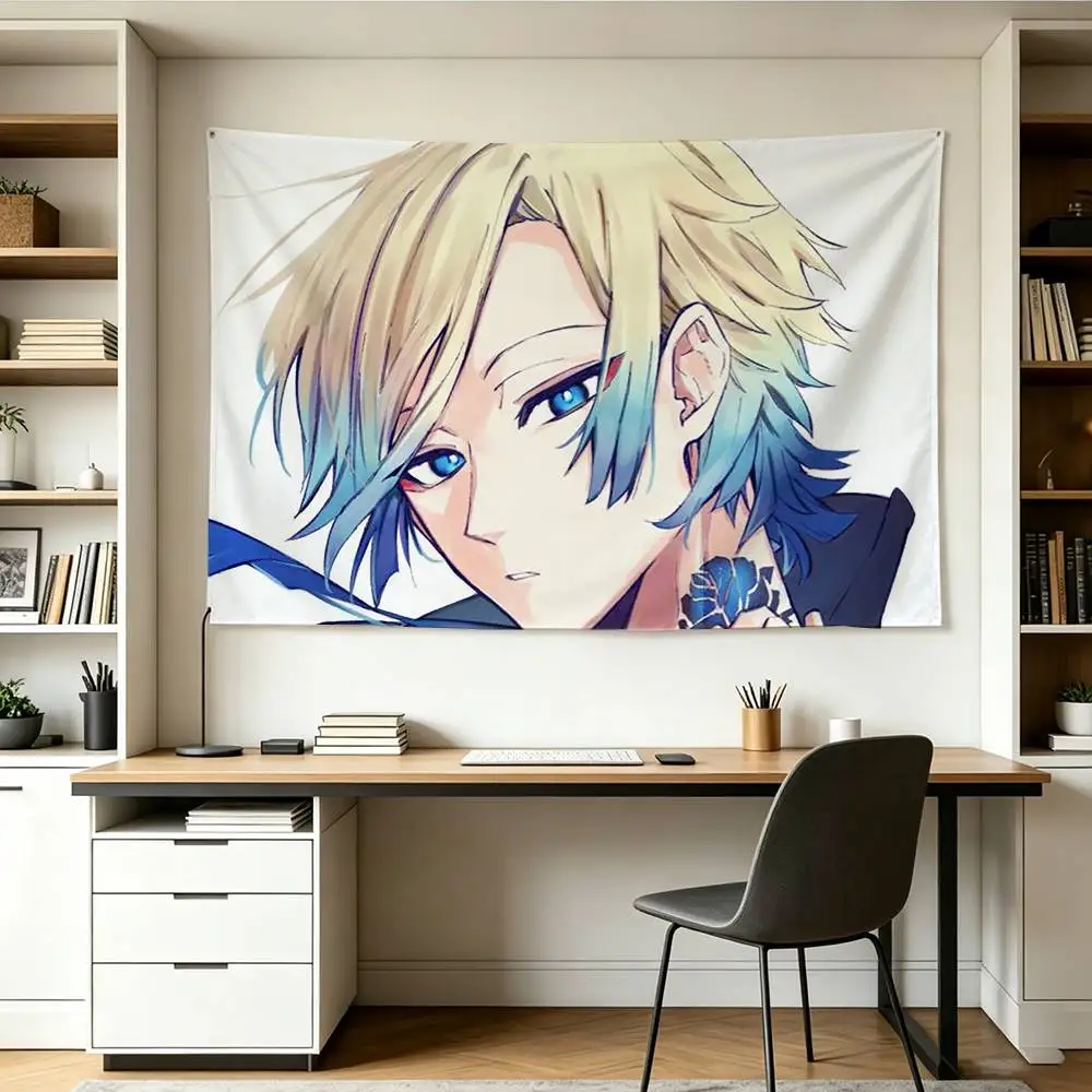 Michael Kaiser Emperor Striker Style   Flags Wall Hanging Background Art Banner for Bedroom Home Outdoor Decor