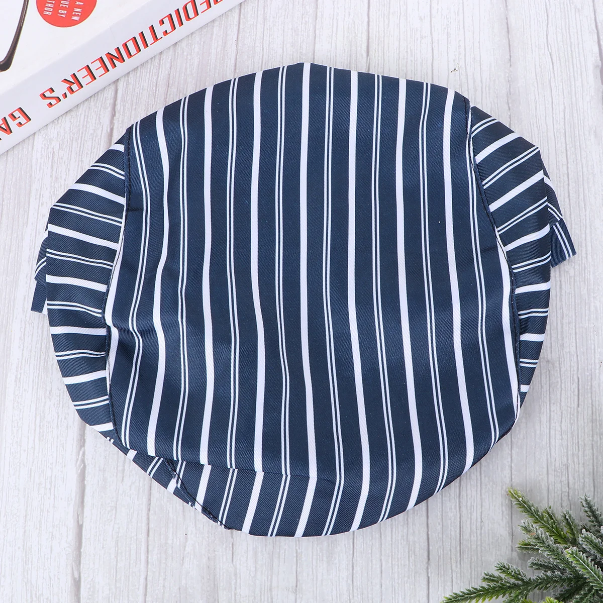 Koksmuts Koken Kok Ober Baker Beanie Hoed Blauwe Streep Ademend Comfortabel voor Hotel Barman Keuken Servicepersoneel