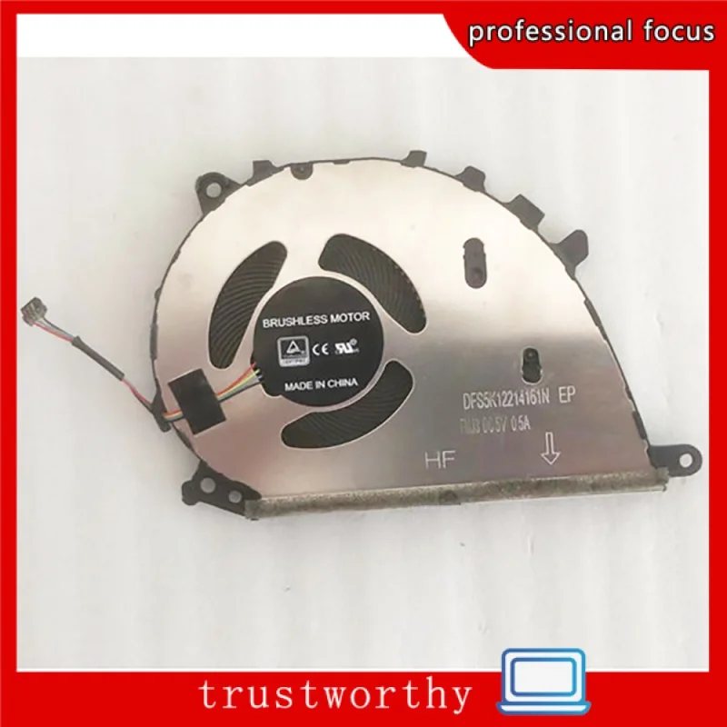 New CPU Cooling Fan for ASUS Zenbook 13 UX325 14 UX425E UM425 DFS5K12214161N J3 AMD Ryzen 7 4700U