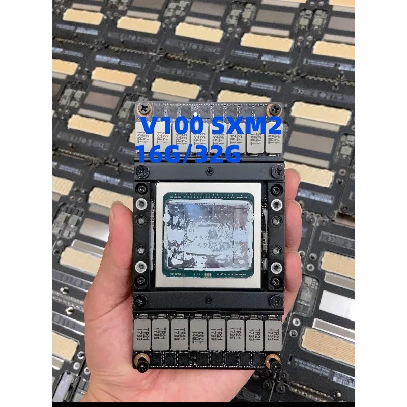 

Оригинальная видеокарта V100 SXM2 16G/32G для глубокого обучения искусственного интеллекта NVLink