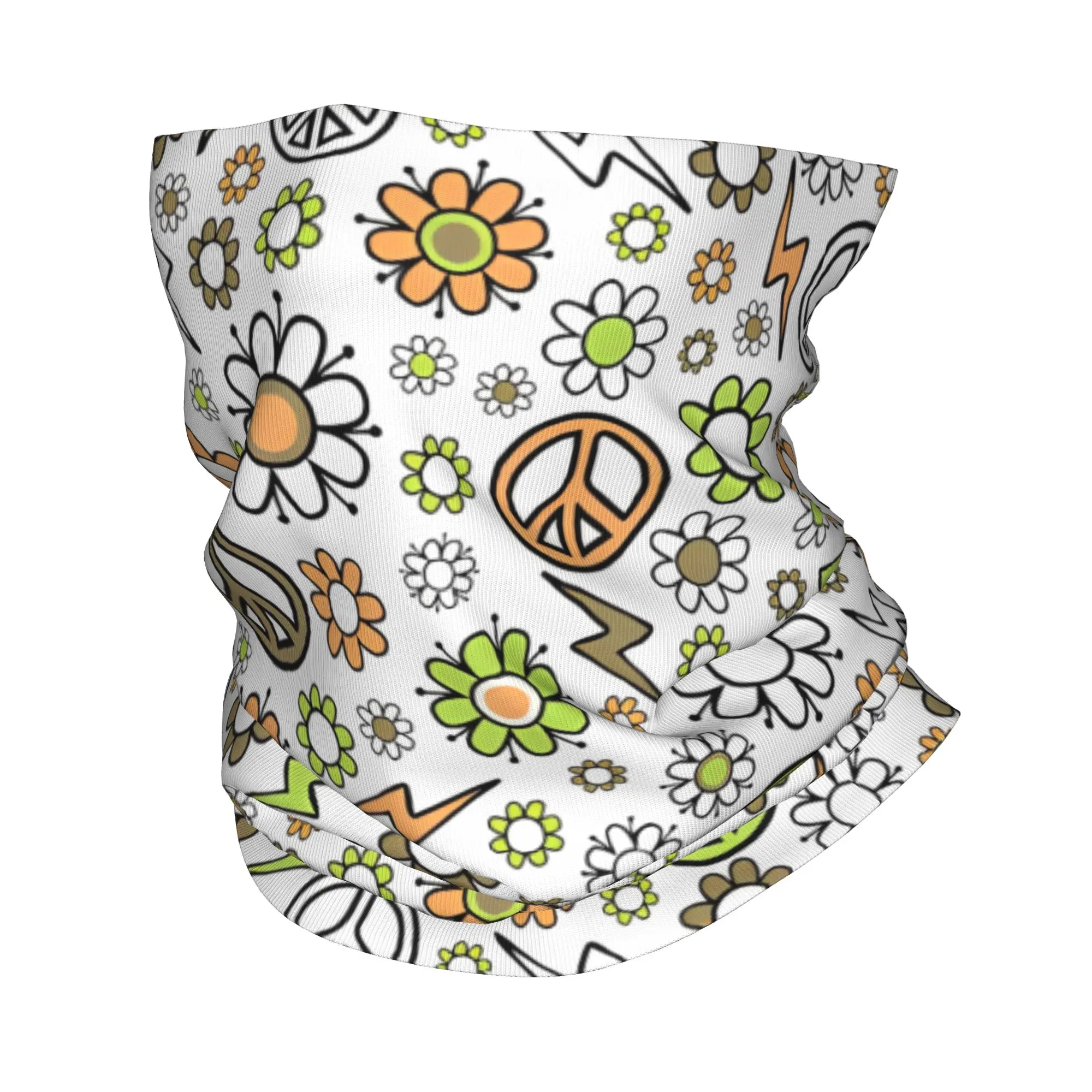 

Бандана с рисунком мира и любовью, маска с принтом, шарф, многофункциональный головной убор для рыбалки, унисекс, для взрослых, моющийся