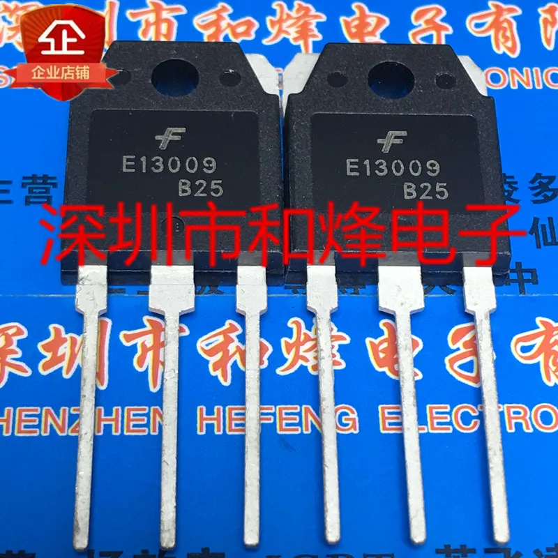 Free shipping   E13009  TO-3P       10PCS