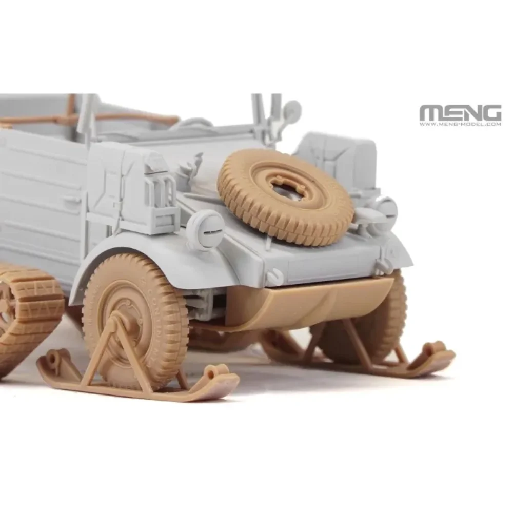 Kit Modelo Militar ALEMÃO Pkw.K1 KUBELWAGEN TIPO 155 HALF-TRACK VS-018 MENG