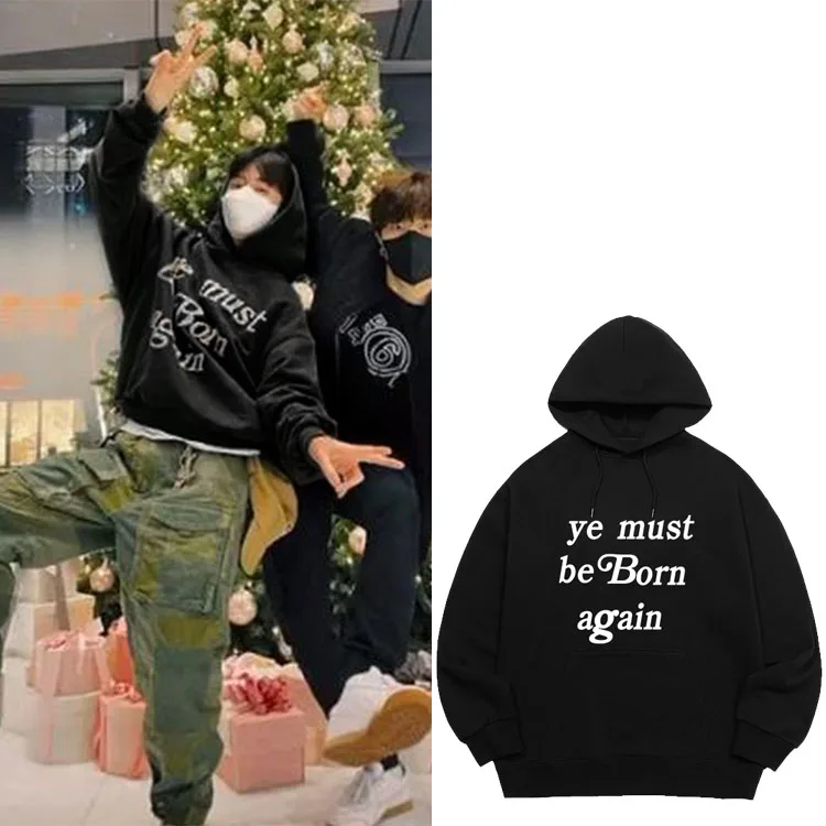 

Мужская толстовка Treasure Asahi с принтом, на флисовой подкладке, уличный стиль, хлопок, длинный рукав, оверсайз, осень-зима