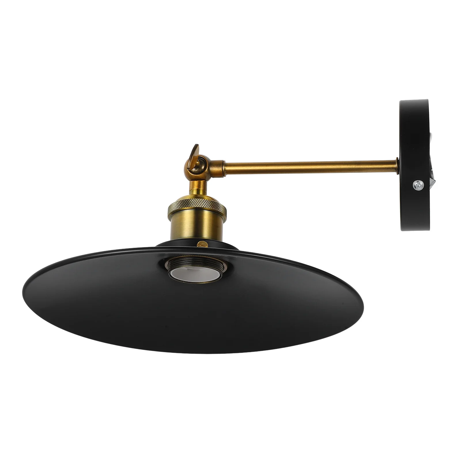 

Vintage Creative Wrought Iron Wall Lamp Black Decorative Bedside Corridor Light for Home Bar Cafe Hotel Vintage Wall Lamp
