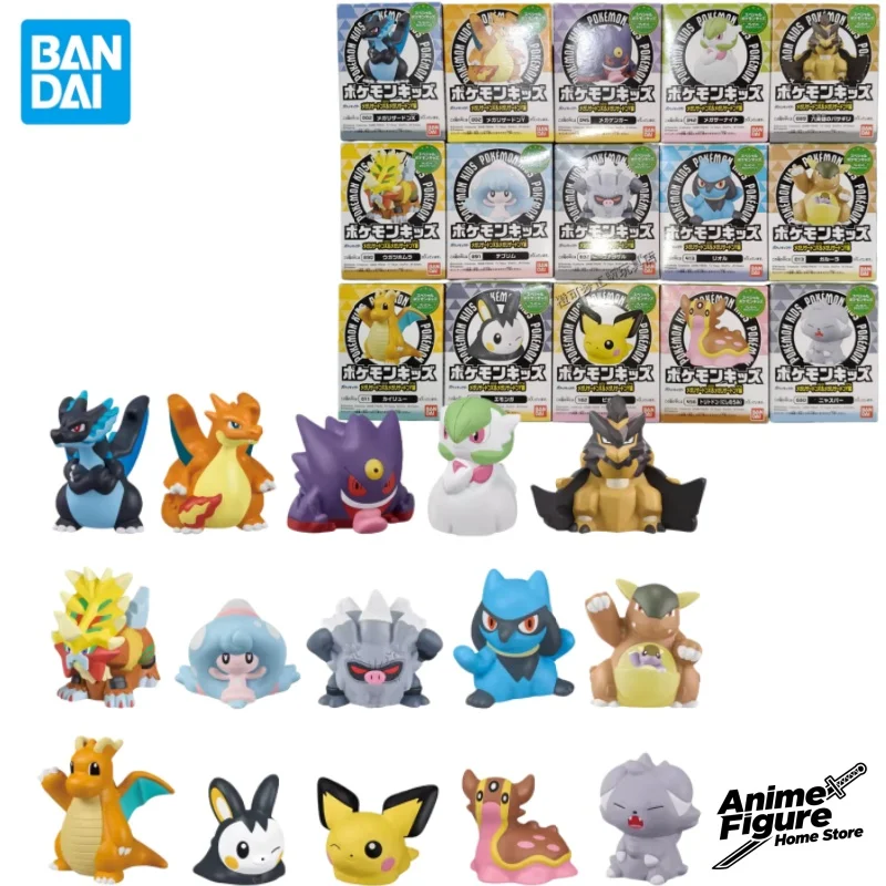 

100%Original in Stock Bandai POKEMON MEGA Charizard XY Gengar Kleavor Pichu Riolu Gardevoir Anime Character Toy Model Collection