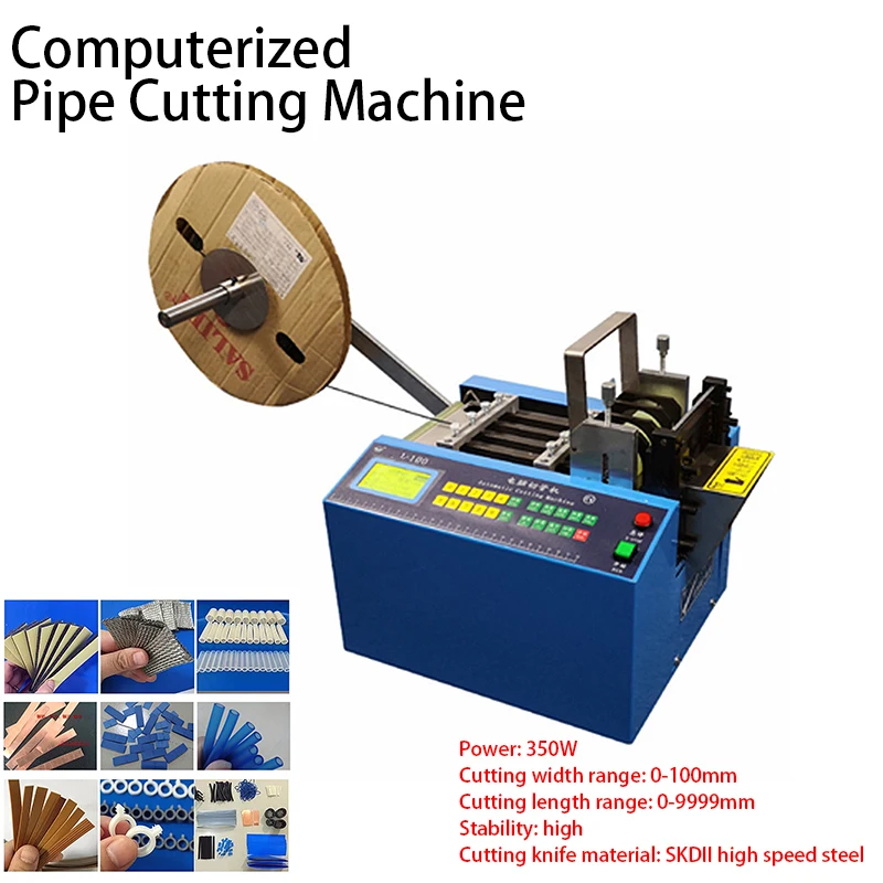 

100MM Fully Automatic Tube Cutting Machine For Precise Length Cutting Of Tubular And Sheet Materials
