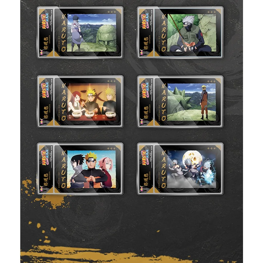 Carte de Collection NARUTO Uchiha Obito Uchiha Itachi, carte partenaire mignonne Version Q, cadeaux de trésor de Festival créatif, jouets pour enfants