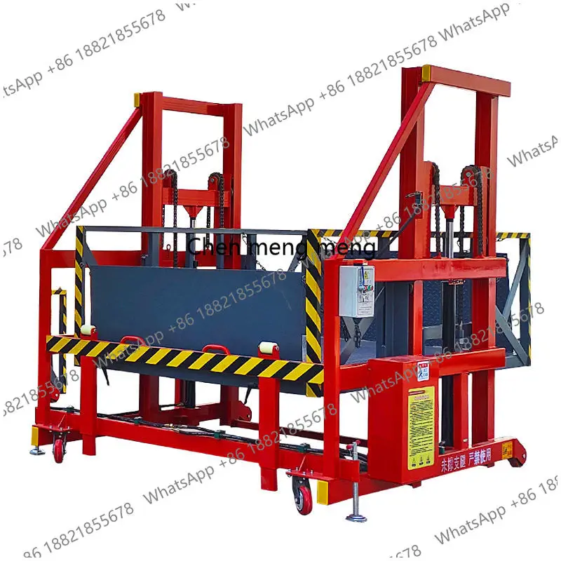 Hydraulic Mobile Loading Dock  Heavy Duty Scissor Lift Platform for Container Truck  Boost Efficiency Load Capacity 1/ 2 /3 Tons