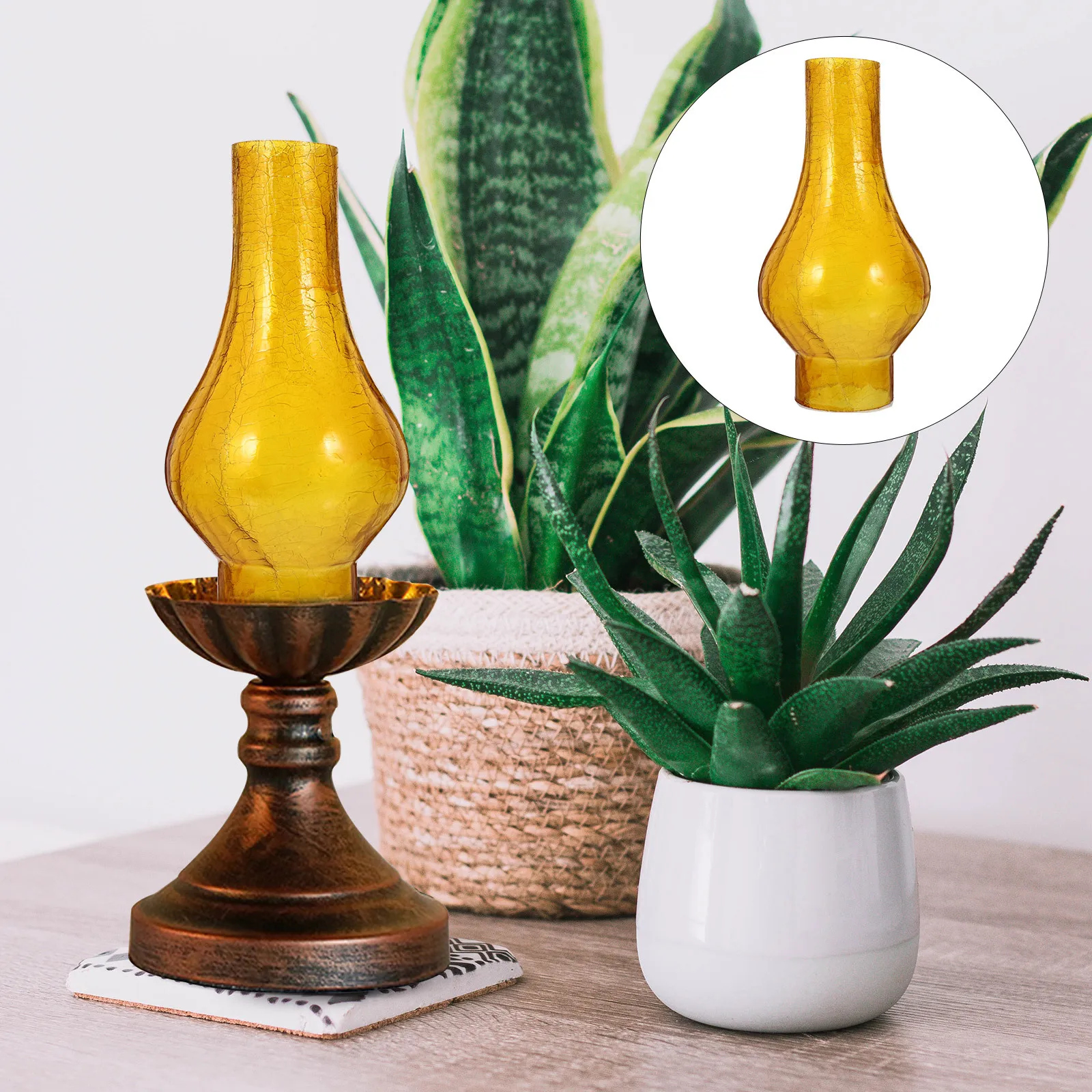 

1Pcs Glass Craft Lamp Cover Exquisite Frosted Lampshade for Wall Light Lamp Warm Mood Lighting Home Decor Accessory