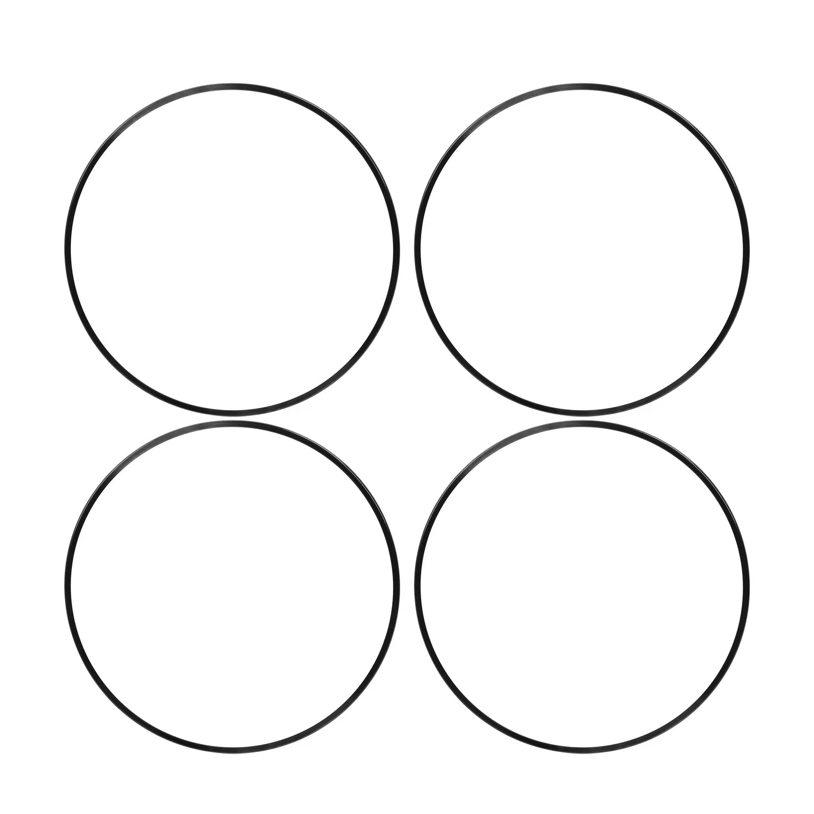 

Wheel Rim Guard Self Adhesive Black Fit Scratch Resistant 4 Pcs 19 Inch Wheel Rim Protector for Flat Wheel Hub Edges for Cars