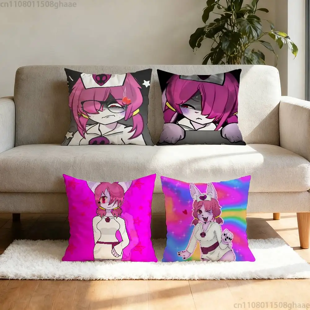 Leilu T-Terrible mouse pillow cover living room sofa cushion cover bedroom room bed pillow cover home decoration