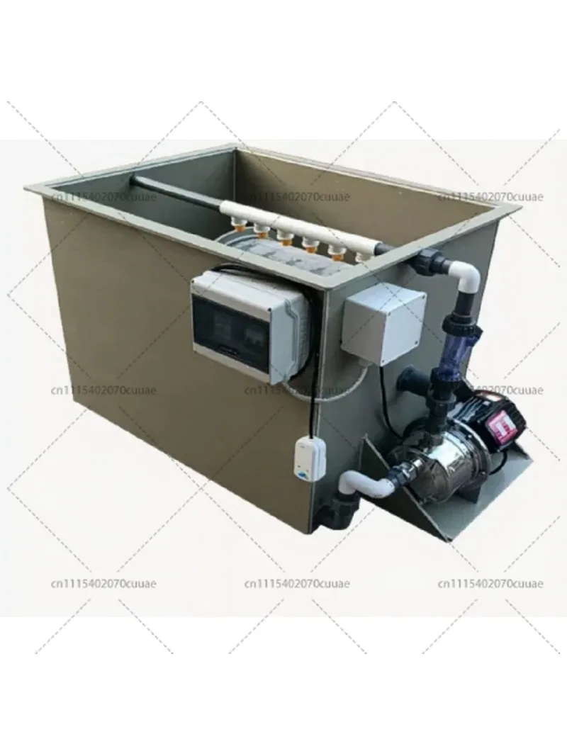 30 Ton Drum Micro Filter Automatic Backwash Koi Pond Water Circulation Aquaculture Filtration System