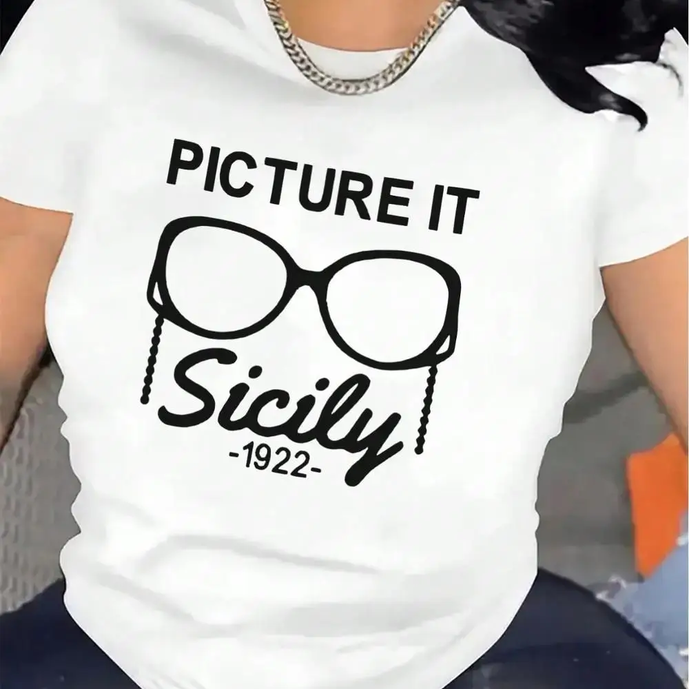 Black And White Polyester T-Shirt With Graphic Design For Restaurant Wear, Lightweight And Durable, Ideal For Casual Dining, Comfortable Fit, Sty