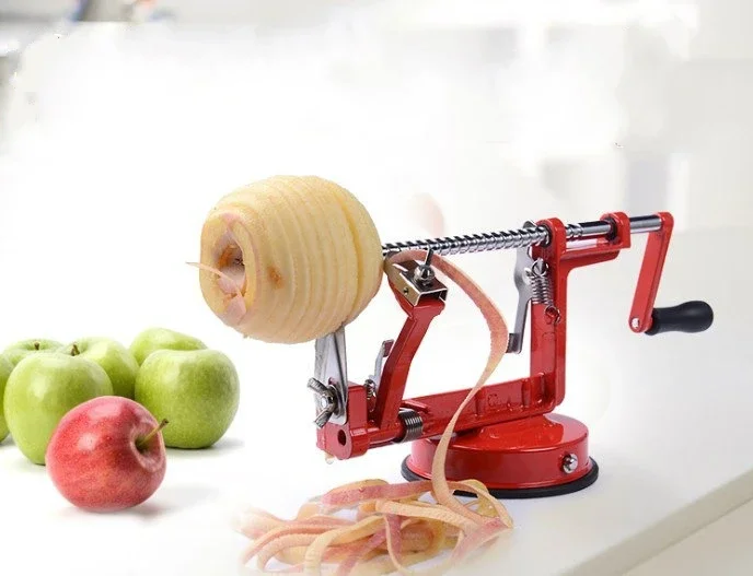 Stainless Steel 3 in 1 Apple Peeler Fruit Peeler Slicing Machine / Peeled Tool Creative Home Kitchen