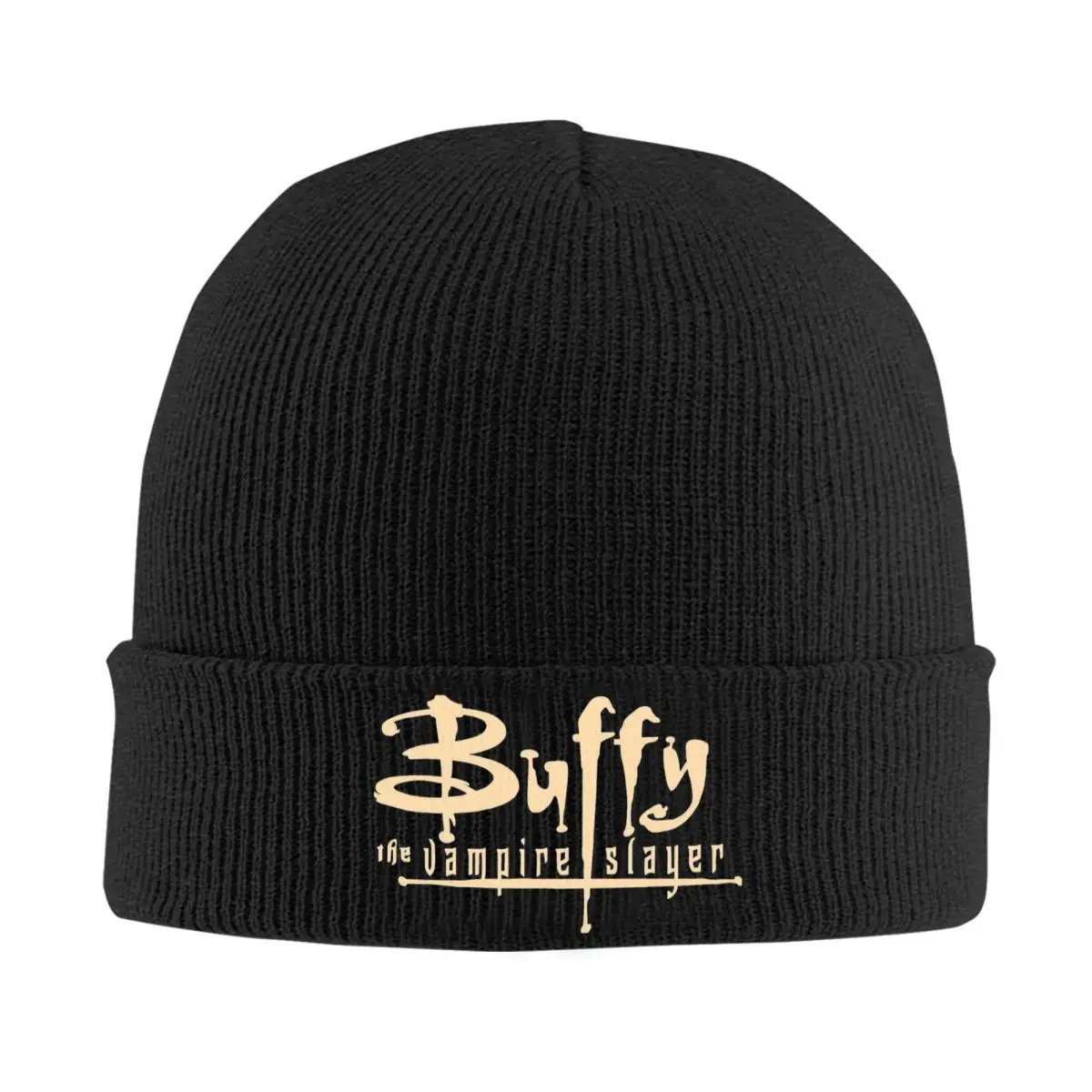 Buffy The Vampires Slayer Knitted Hat Beanie Winter Hats Warm Unisex Color TV Series Caps Men Women