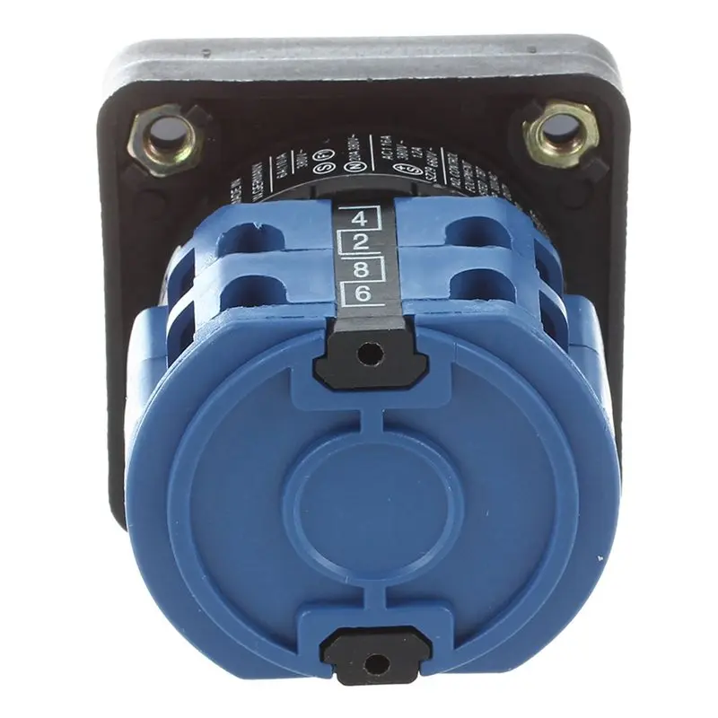 ABWZ-6X 660V 20A 6 Terminals 4 Positions Rotary Cam Changeover Switch