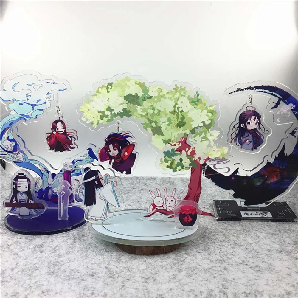 

Desktop Standing Card Lan WangJi Grandmaster of Demonic Mo Dao Zu Shi Figure Model Toys Acrylic Stand Figure Figure Model Plate