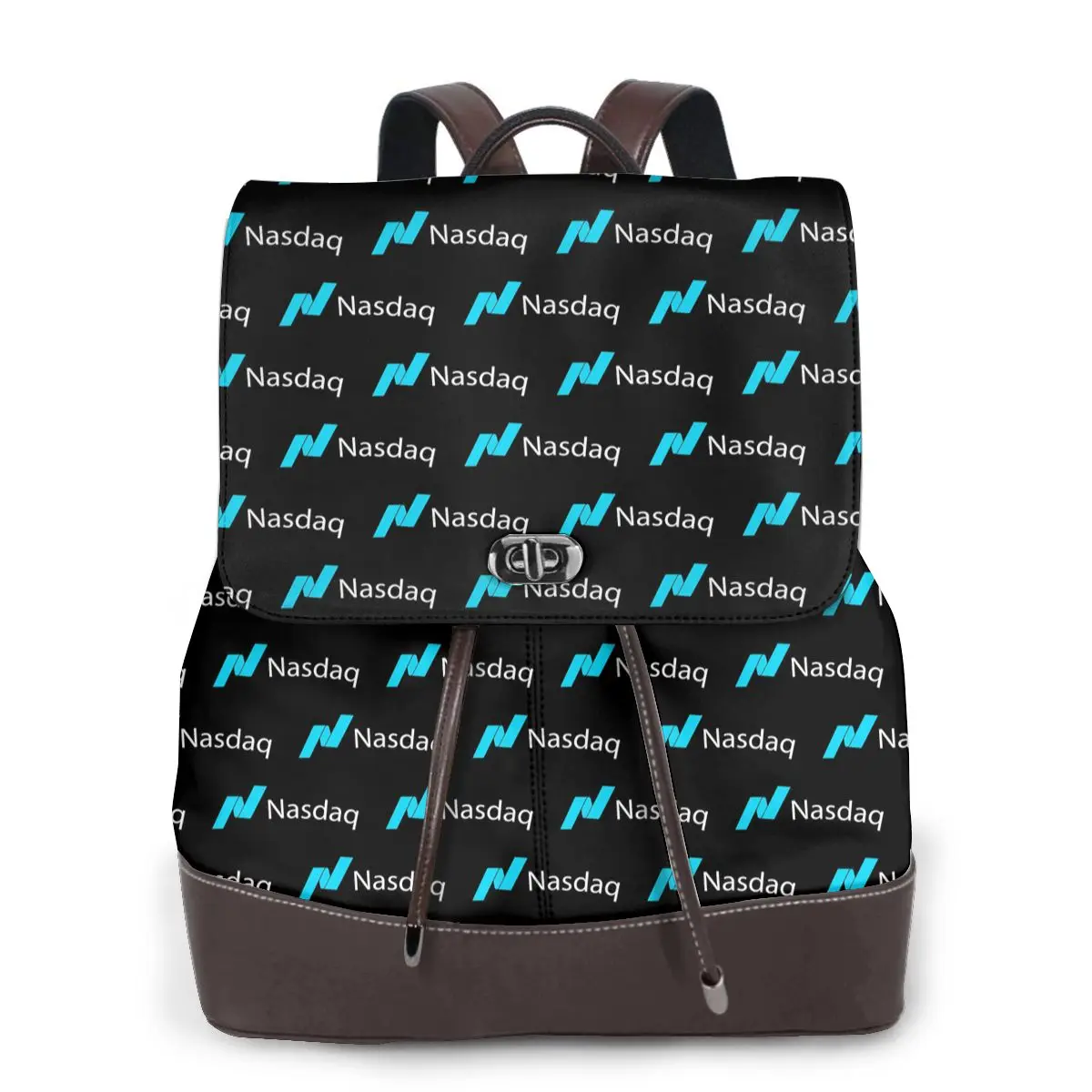 Nasdaq Stock Market Bookbag School Student Bags Hiking Travel Daypack for Women Fashion Derma Backpack