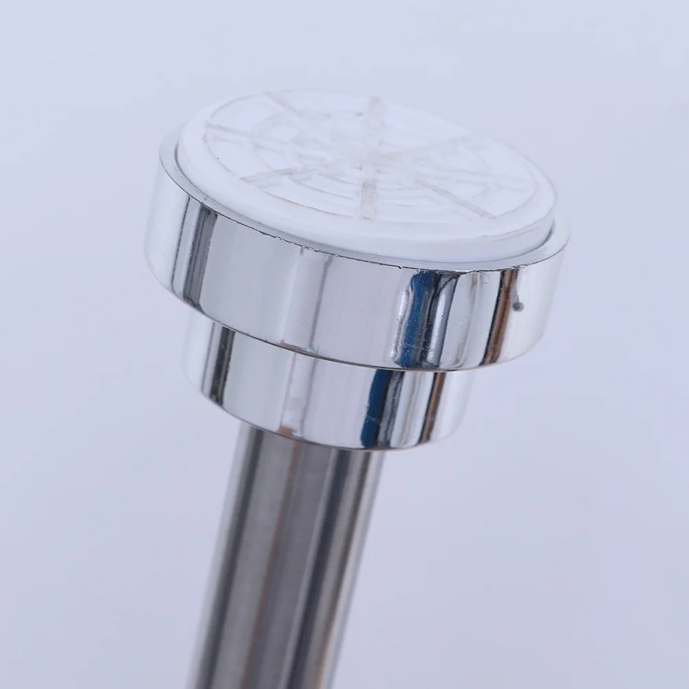 

Stainless Steel Adjustable Clothes Drying Rod Retractable Spring Tension Pole for Wardrobe Bathroom Shower Curtain Rail