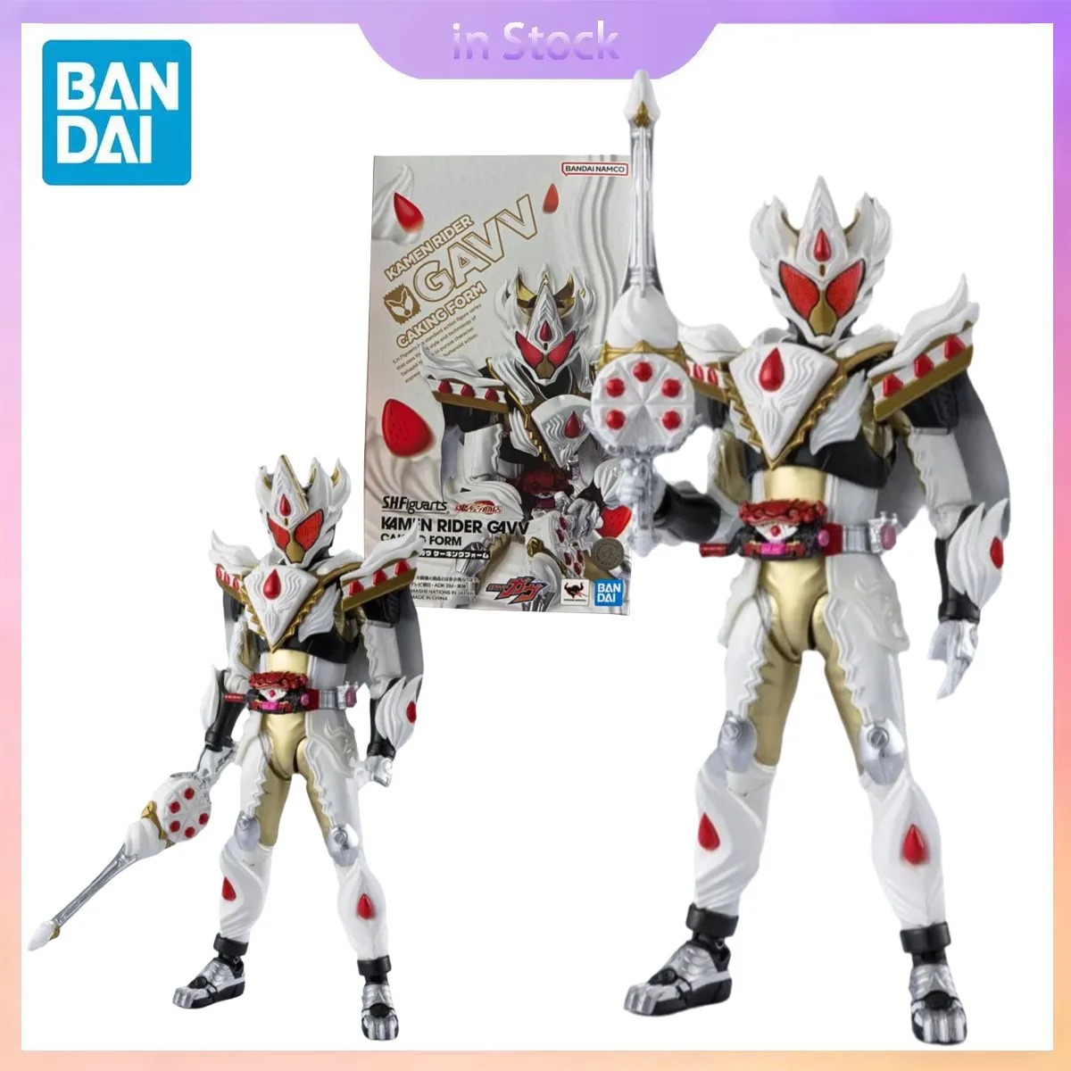 الأصلي بانداي حقيقية في المخزون S.H.Figuarts كامين رايدر Gavv Cacking شكل أنيمي جمع عمل نموذج لجسم أطقم اللعب الهدايا #1