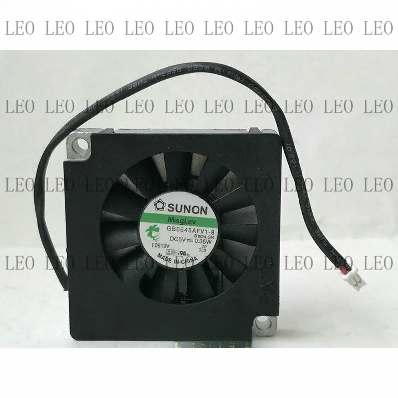 MY For SUNON GB0545AFV1-8 DC 5V 0.35W 45CM 2Pin 45*45*10MM Cooling Fan