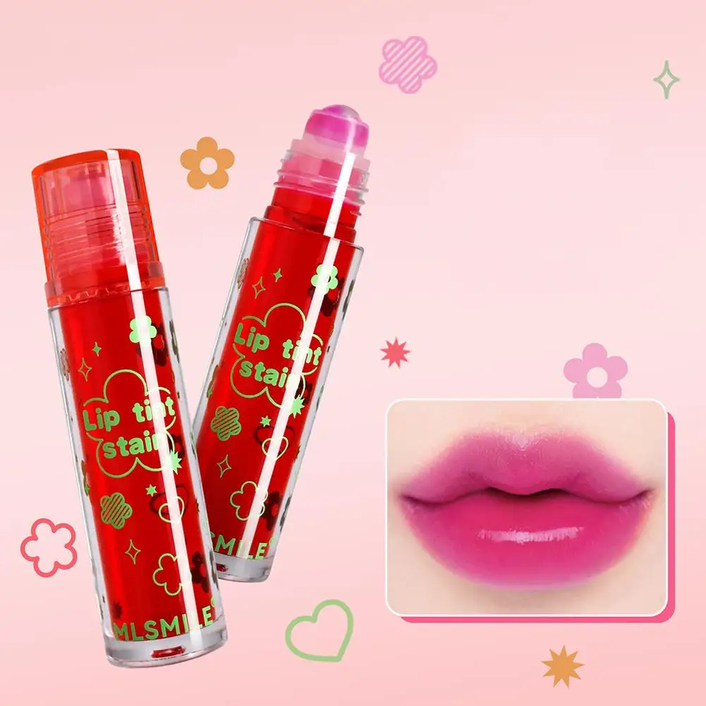 1Pc 8 Kleuren Lip Tint Vlek Vloeibare Lippenstift, Lip En Kleur Pigment, Wang Cup, Lichtgewicht, Hoge Tint, Langdurige, Levendige Non-W7g0