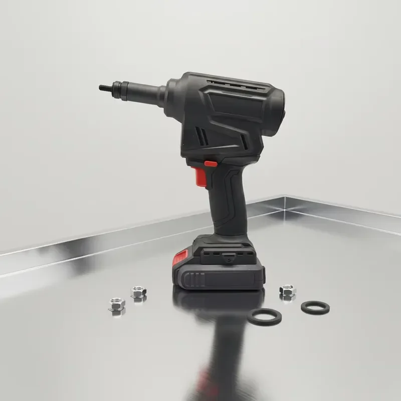 Smart Digital Display Wireless Rivet Blue Rocol Brushless Electric Nut Riveting Tool 100-240V Battery Rivet