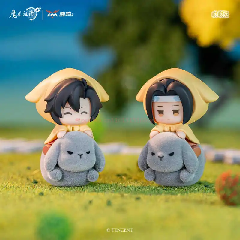 

В наличии Оригинальная мини-кукла Mo Dao Zu Shi Cute Pet Ride Affinity Series Blind Box Wei Wuxian Lan Zhan Mystery Box Аниме Подарки