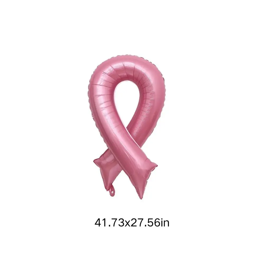 DIY Pink Breast Awareness 42in Ribbon Balloons Party Decorations Girls