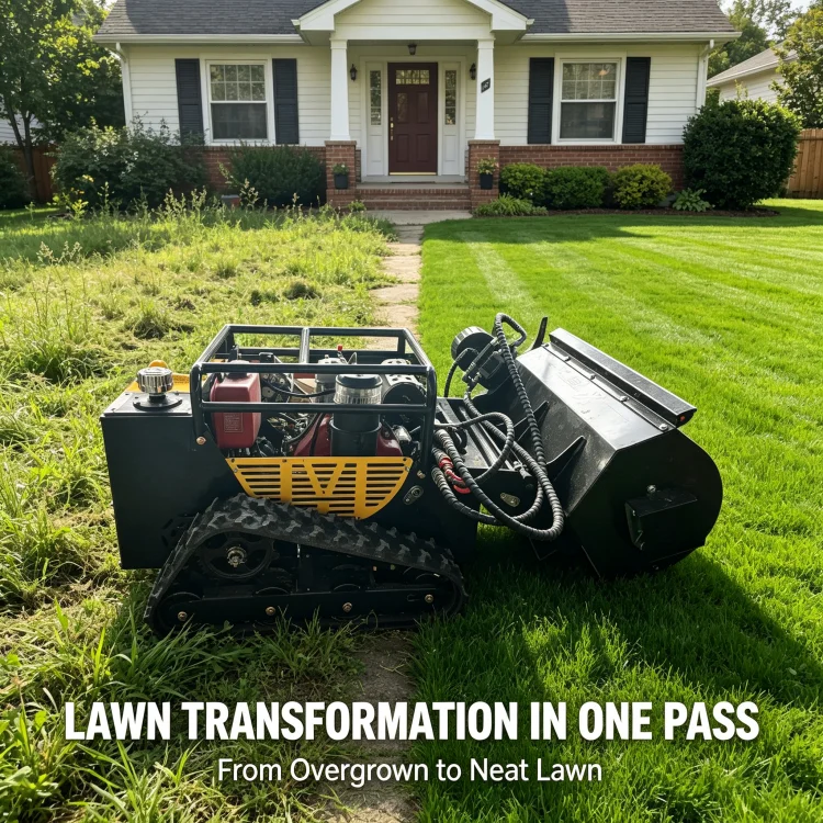 Factory Direct SDLOT Robot Grass Cutter CE EPA EURO5 RC Lawn Mower Factory Price Sale