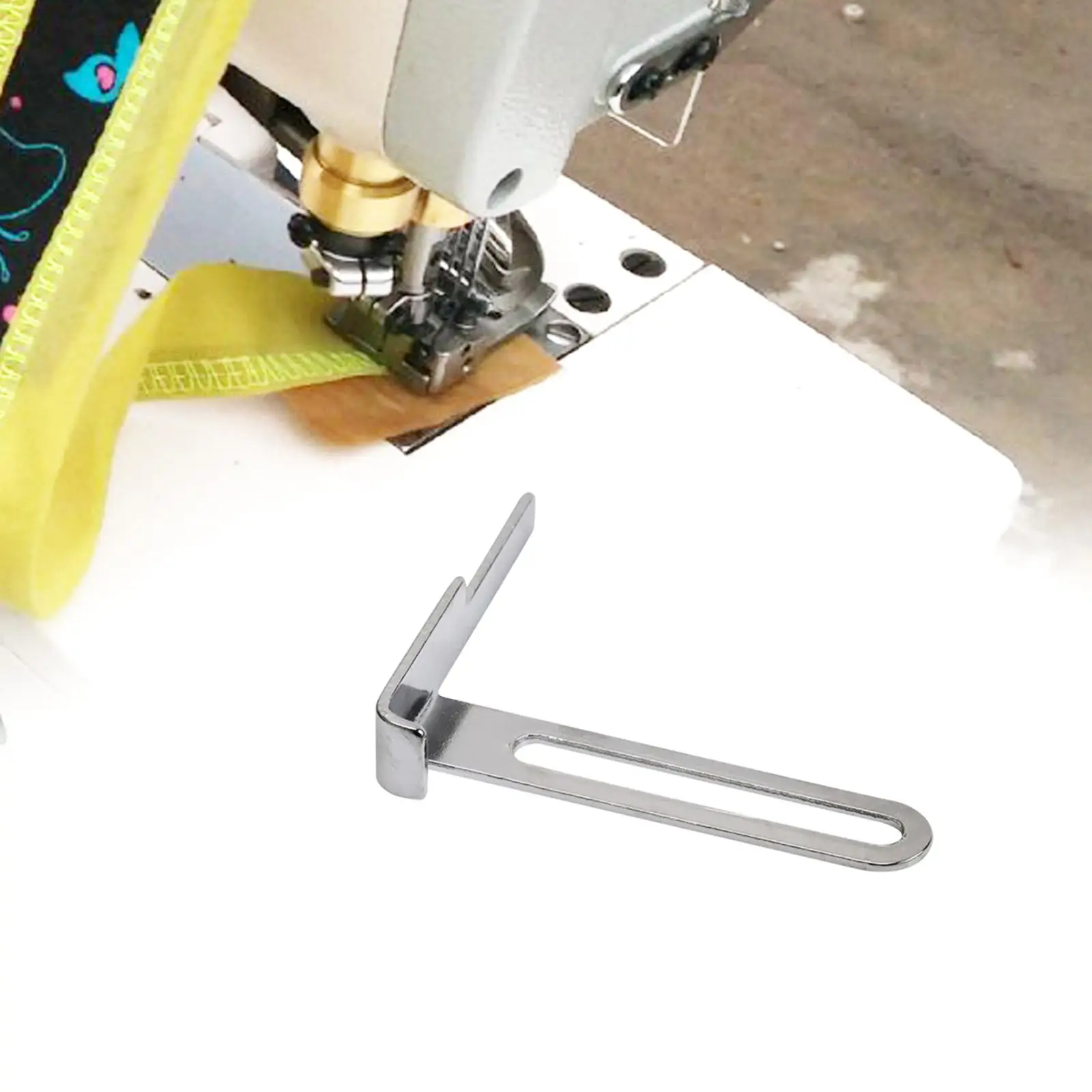 L Type Seam Gauge Covering Stitch Machine Quilting Foot Sewing Machine Attachments Edge Stop Machine Flat Lock Covering Stitch