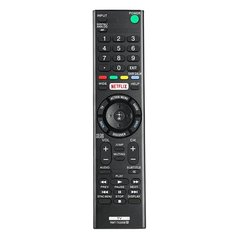 

RMT-TX200B For Sony Remote Control Replacement With Netflix Button, For Sony Smart TV KD-49X7005D KD-55X7005D KD-65X7505D