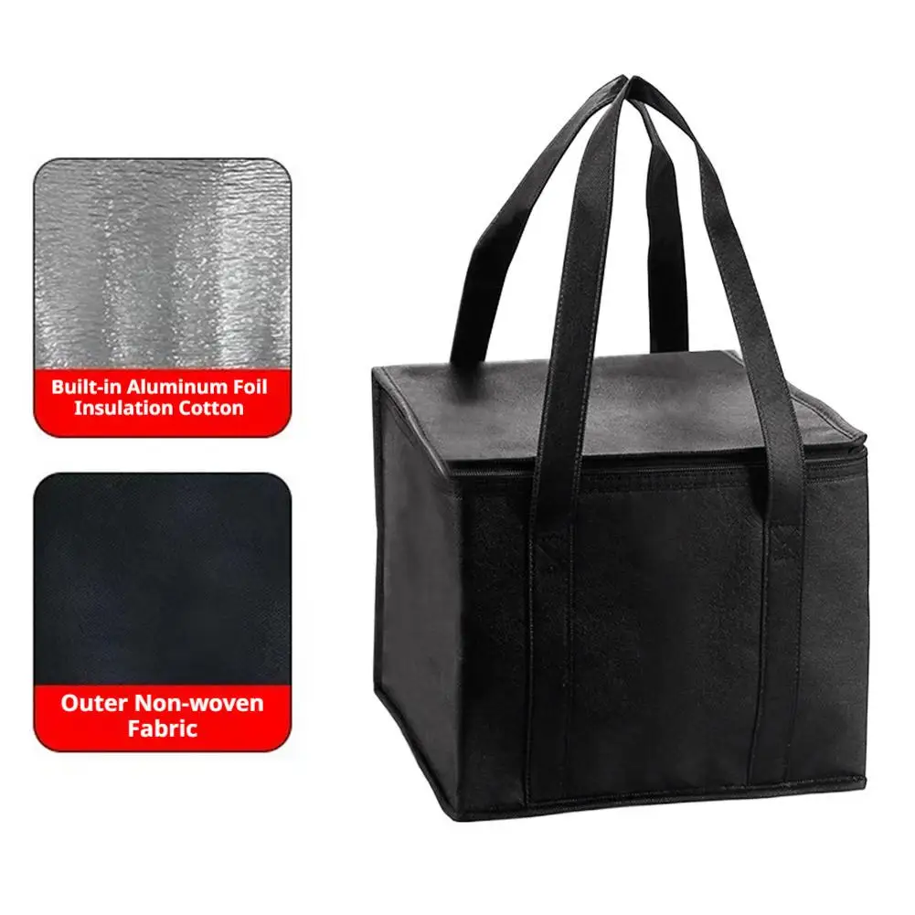 Waterproof Cooler Bag Picnic Insulated Lunch Box Foldable Ice Pack Keeps Food Hot Or Cold For Shopping Portable Food Thermal Bag