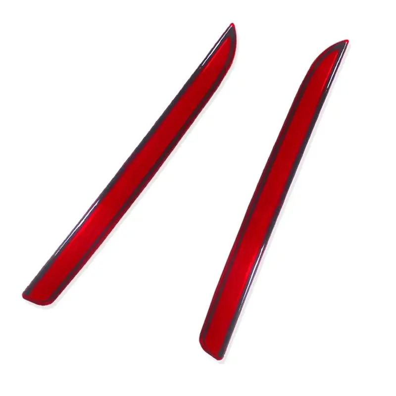 

A13F-Taillight Red 3D Optic LED Rear Bumper Reflector Driving Tail Brake Light Turning Lights For Ford Explorer 2016-2017