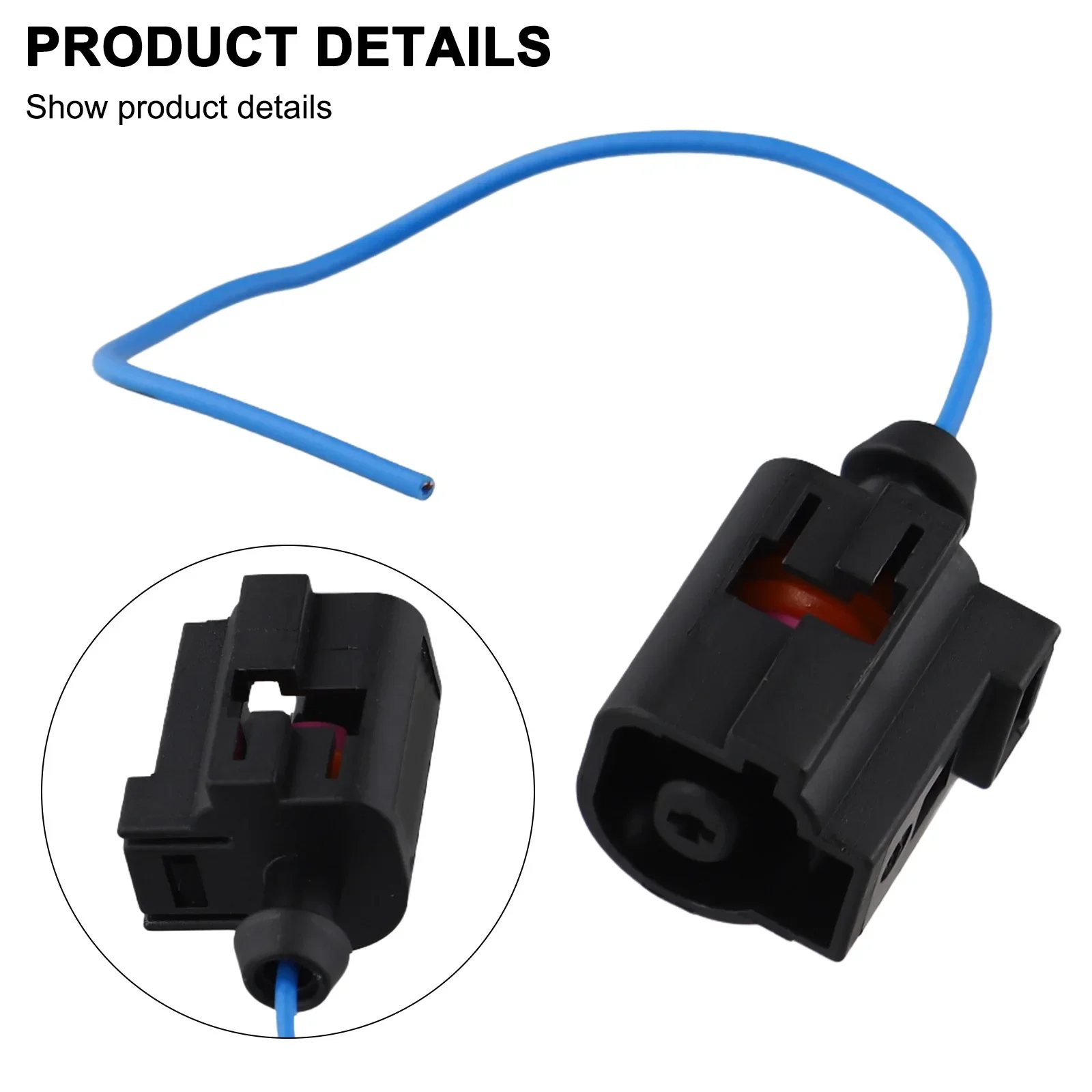 Plug Pigtail Connector Plastic Random Color Vehicle High Universality Parts Direct Replacement 4 Motion 1.8T For B5