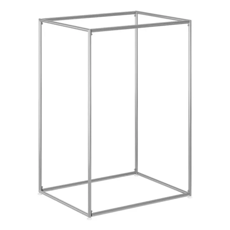 

Clothing store Nakajima display rack Square round Nakajima shelf in the middle of the store