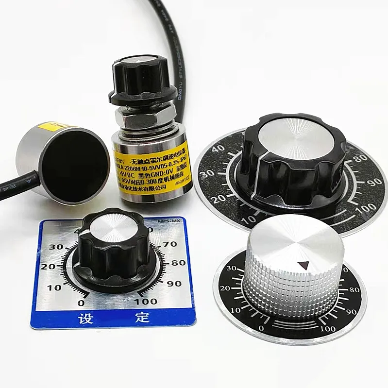 

Линейный потенциометр скорости Холла с двойным управлением, ПЛК, двойное соединение, угол перемещения, однооборотный, предел демпфирования 0-5 В