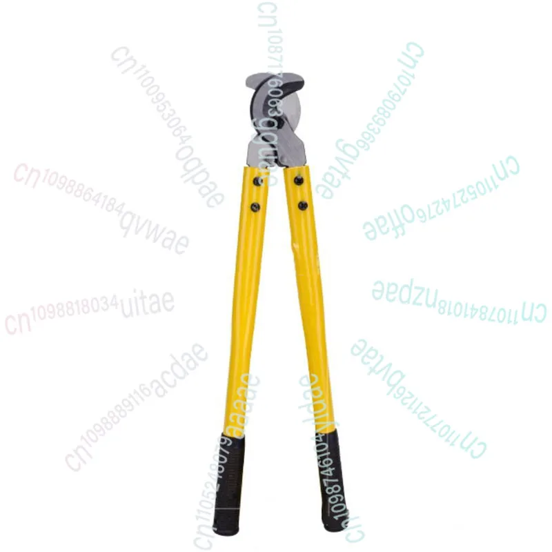 

Ручной трудосберегающий кабельный резак LK-125, длинный рычаг, ножницы для медной и алюминиевой проволоки 100 мм2, с ножом CR-V