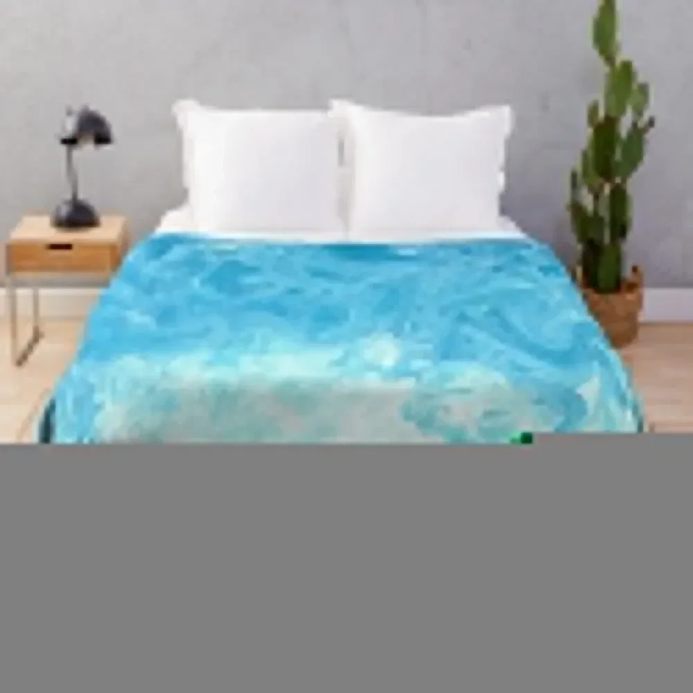 

Ocean Turquoise Throw Blanket Baby Hairys Blankets For Sofas Blankets