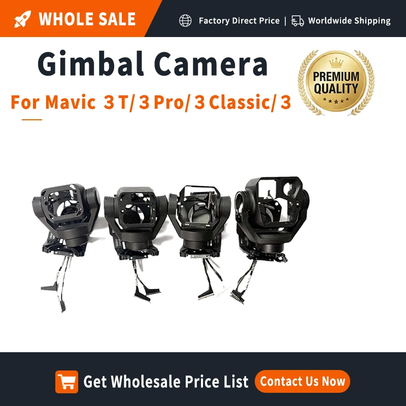 Replacement Gimbal Bracket Frame for DJI Mavic 3/3C/3T/3Pro Camera Housing Cover -Pre-Tested Repair Parts Ask for Bulk Discount