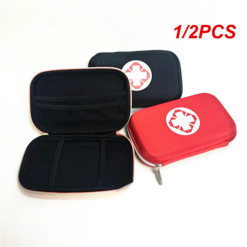 

1/2PCS ItemsPortable Travel First Aid Kits For Home Outdoor Sports Emergency Kit Emergency EVA Bag Emergency Blanket