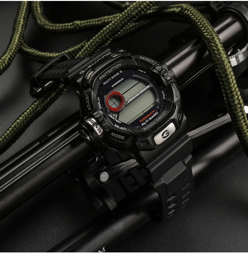 Silicone Rubber Watch Band For Casio G Shock GW9400 GW 9300 G-9200 Camouflage Color Strap Waterproof Men's Bracelet Accessories