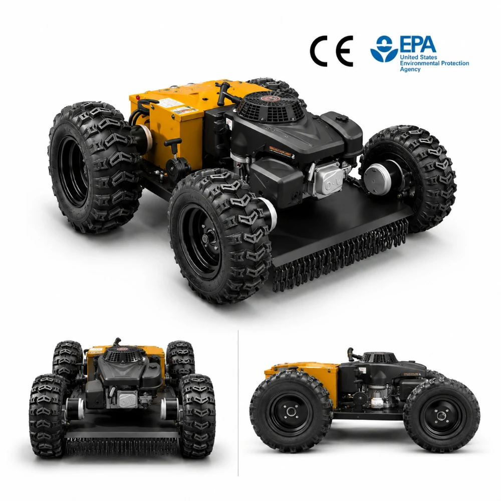 All Terrain Grass Cutter Four-Wheel Drive  Compact Lawn Mower for Campgrounds & RV Parks