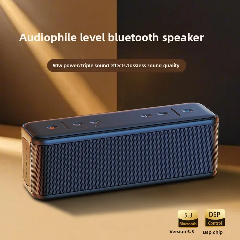 Picture 3: High-quality sound, large volume, subwoofer, home audiophile-grade wireless Bluetooth speaker