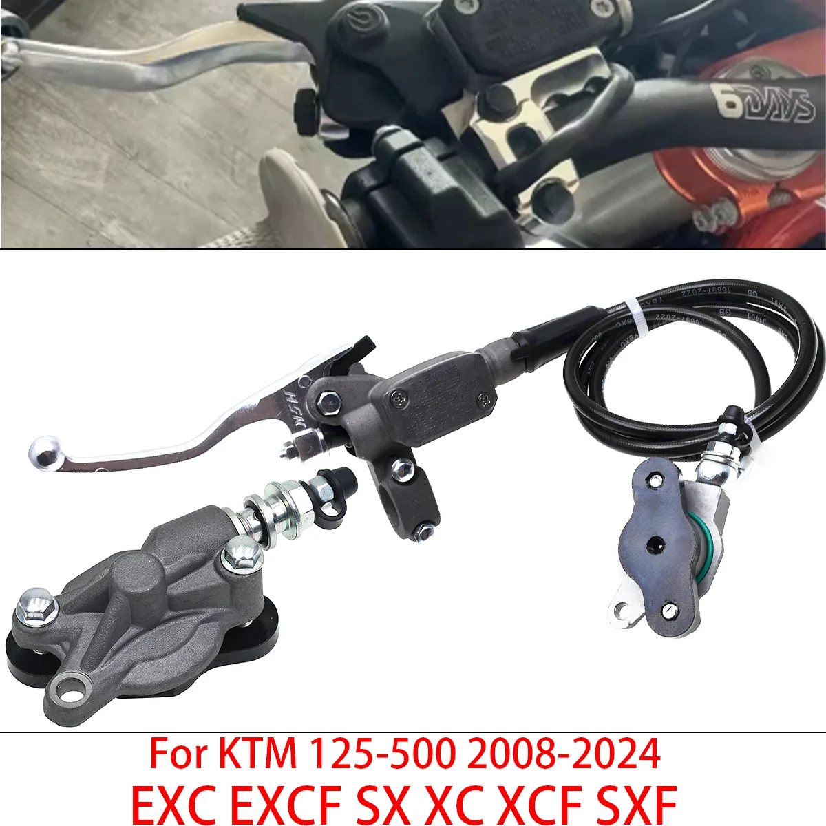 高品質オートバイ油圧クラッチマスターシリンダーオイルホースパイプ-ktm-exc-excf-sx-sxf-xc-xcw-xcfw-husqvarna-te-fe-tc-fc-tx-fx用