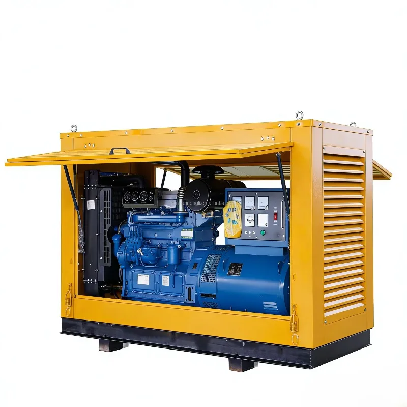 Energy Saving Brushless Diesel Genset Low Idle Consumption Intelligent Speed Adjustment Reduce Fuel Waste Long Time Unattended