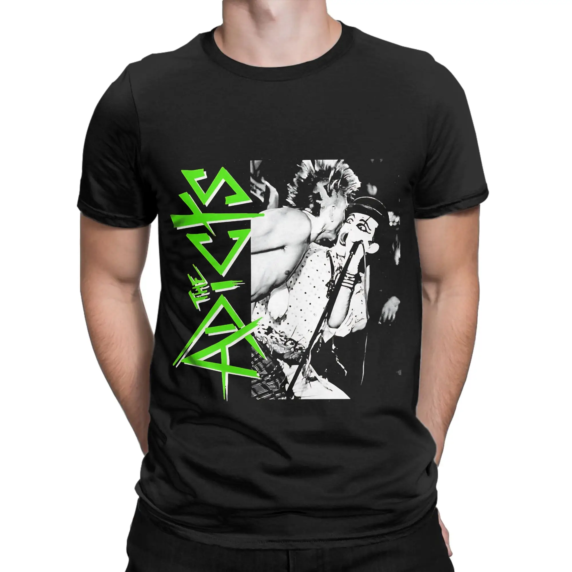 80s Hardcore Adicts Waren  Classic Funny Graphic 100% Cotton T-Shirt Adicts Tops Tees For Men