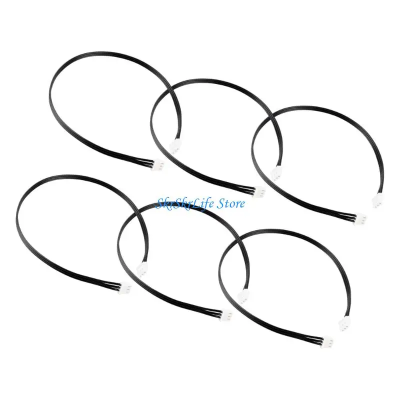 E65E 6Pcs 3PIN Servo Wire For Robotic Industrial Prototyping Secure Lock Educational Robotics Replacement Accessories